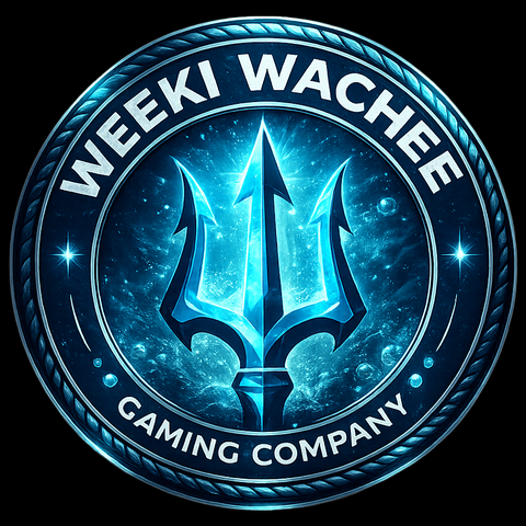 Weeki Wachee Gaming Company trident logo